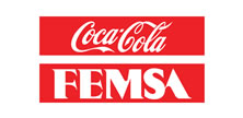 Logo Coca-cola Femsa - Indústria de bebidas