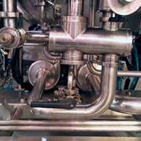 Execução de projeto: Adequação CIP, Sala de envase de refrigerante - Metaltec Montagens 