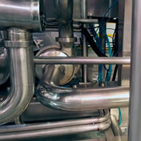 Execução de projeto: Adequação CIP, Sala de envase de refrigerante - Metaltec Montagens 