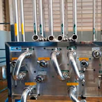 Execução de projeto: Envase de água mineral - Metaltec Montagens 