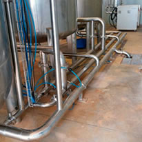 Execução de projeto: Envase de água mineral - Metaltec Montagens 