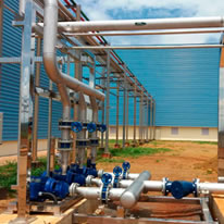 Execução de projeto: Envase de água mineral - Metaltec Montagens 