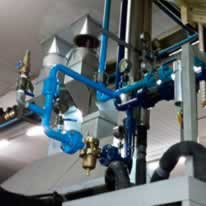 Execução de projeto: Envase de óleo - Metaltec Montagens