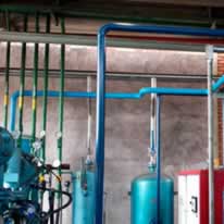 Execução de projeto: Envase de óleo - Metaltec Montagens