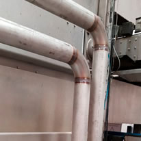 Execução de projeto: Sistema de resfriamento do pasteurizador - Metaltec Montagens 