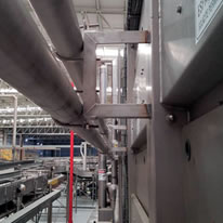 Execução de projeto: Sistema de resfriamento do pasteurizador - Metaltec Montagens 