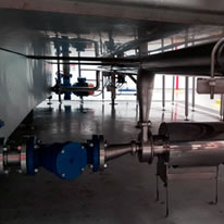 Execução de projeto: Sistema de resfriamento do pasteurizador - Metaltec Montagens 