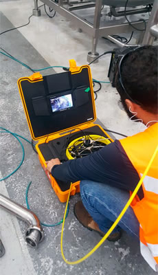 Inspeção Busroscópica de Solda com procedimento Sanitário ( Metaltec Montagens )